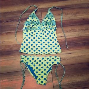 A justice bathing suit. Used.